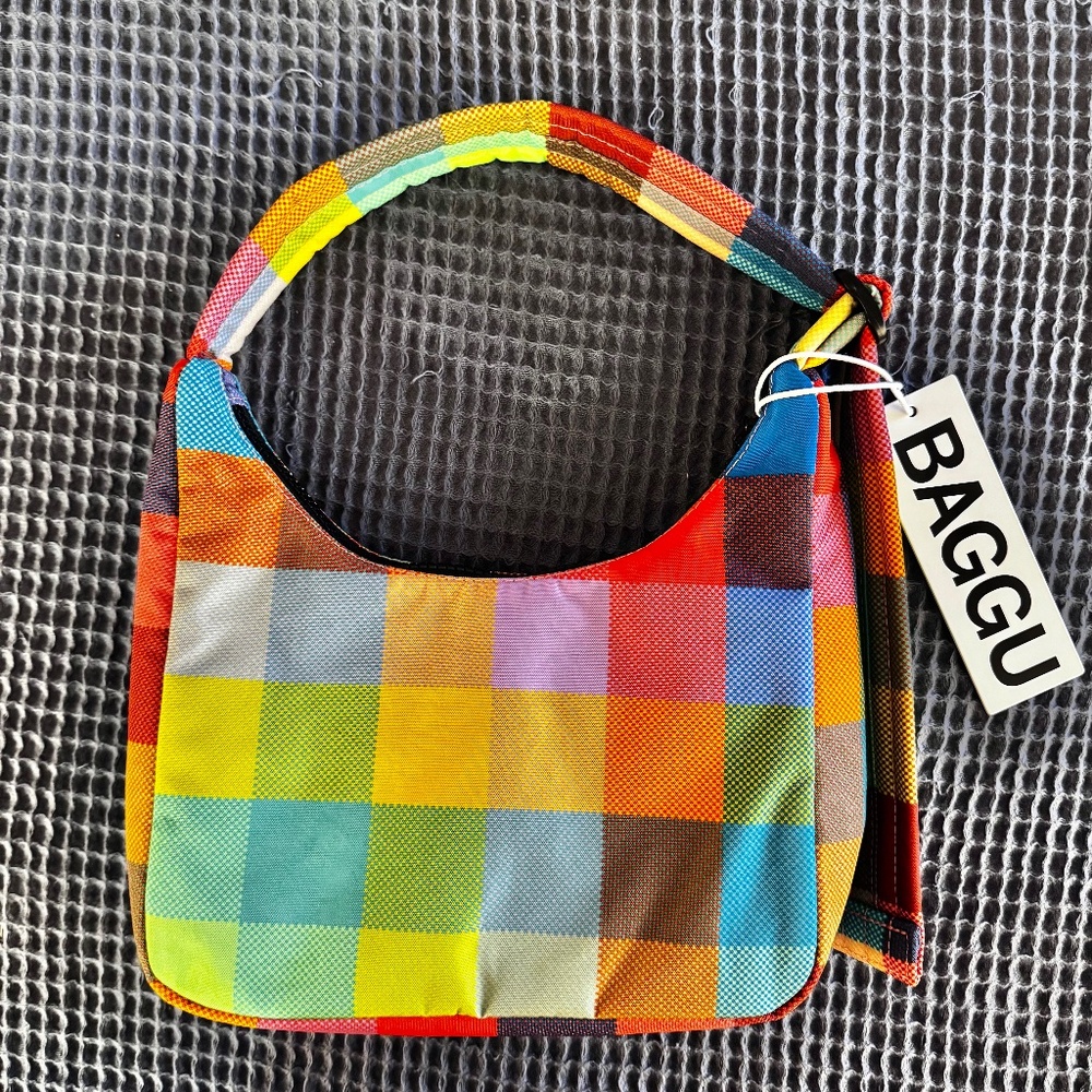 NWT Baggu Mini Shoulder bag in Madras